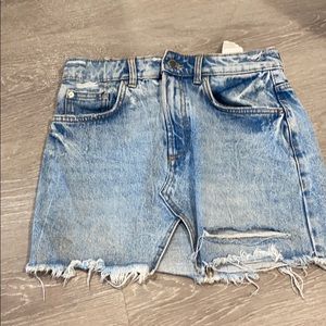 Denim skirt